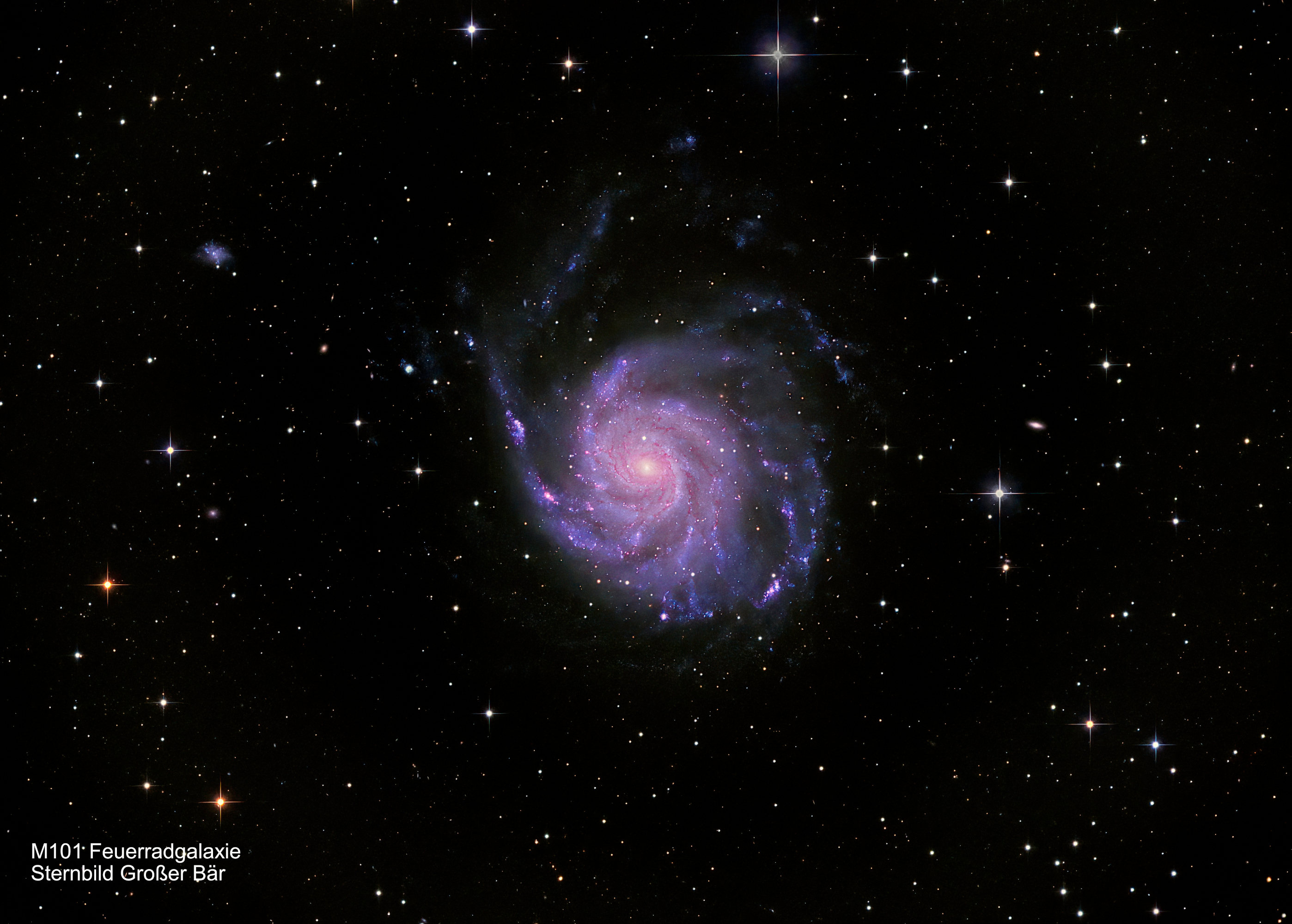 M101 Feuerradgalaxie