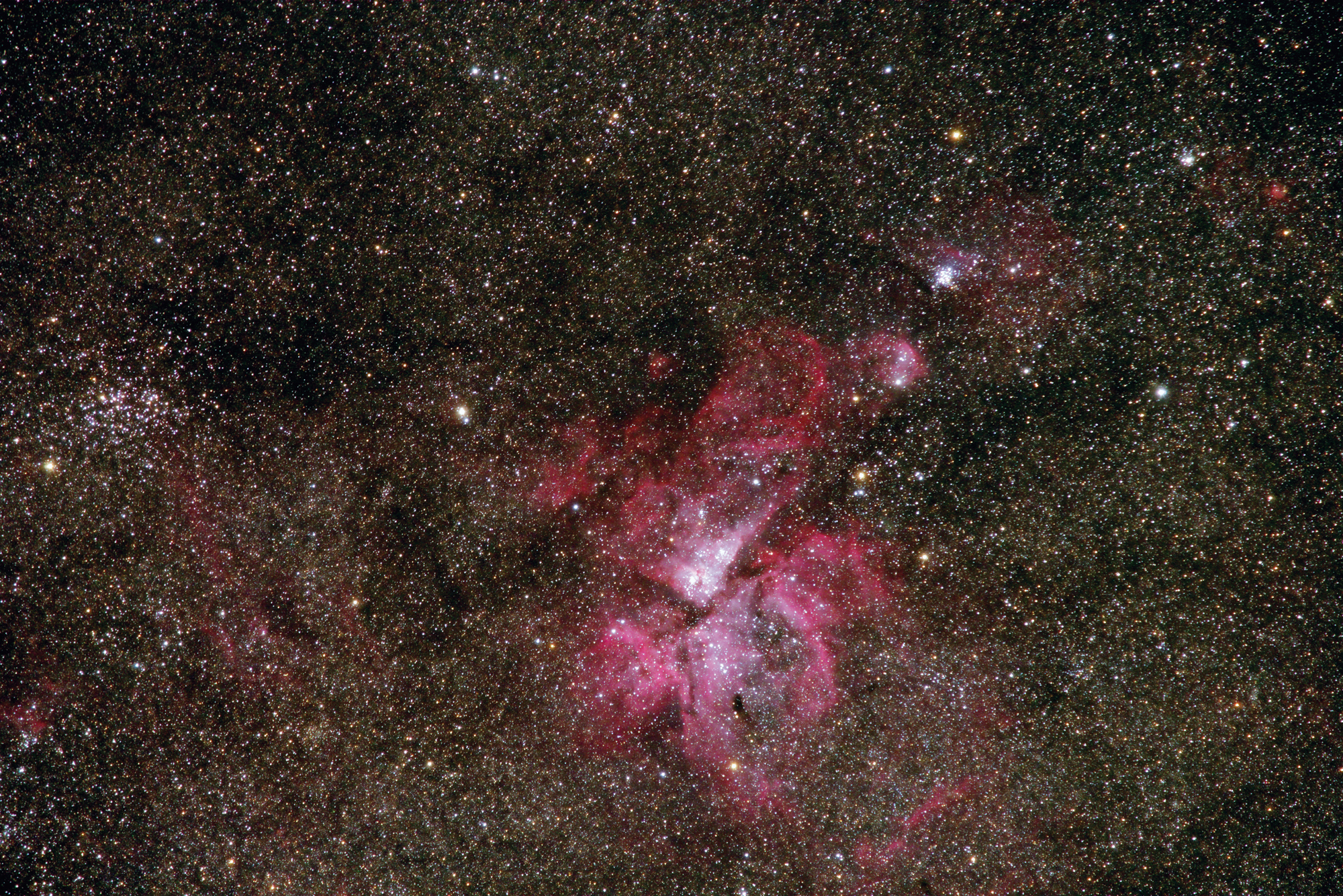 NGC 3372 Eta Carinae-Nebel