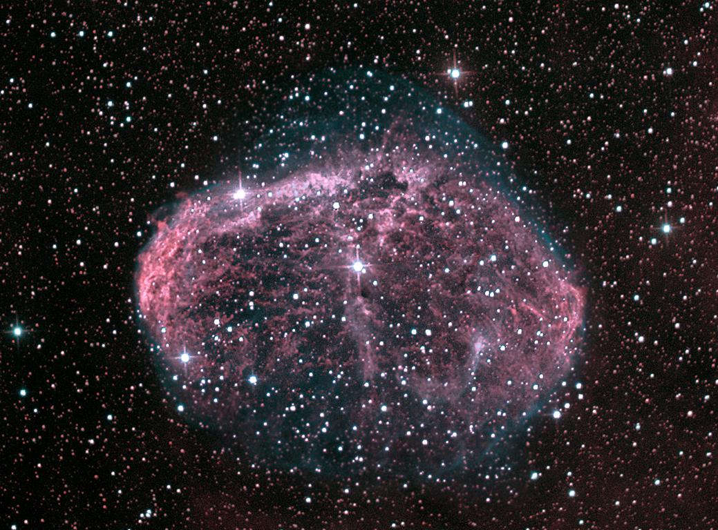 NGC 6888 Crescent Nebel