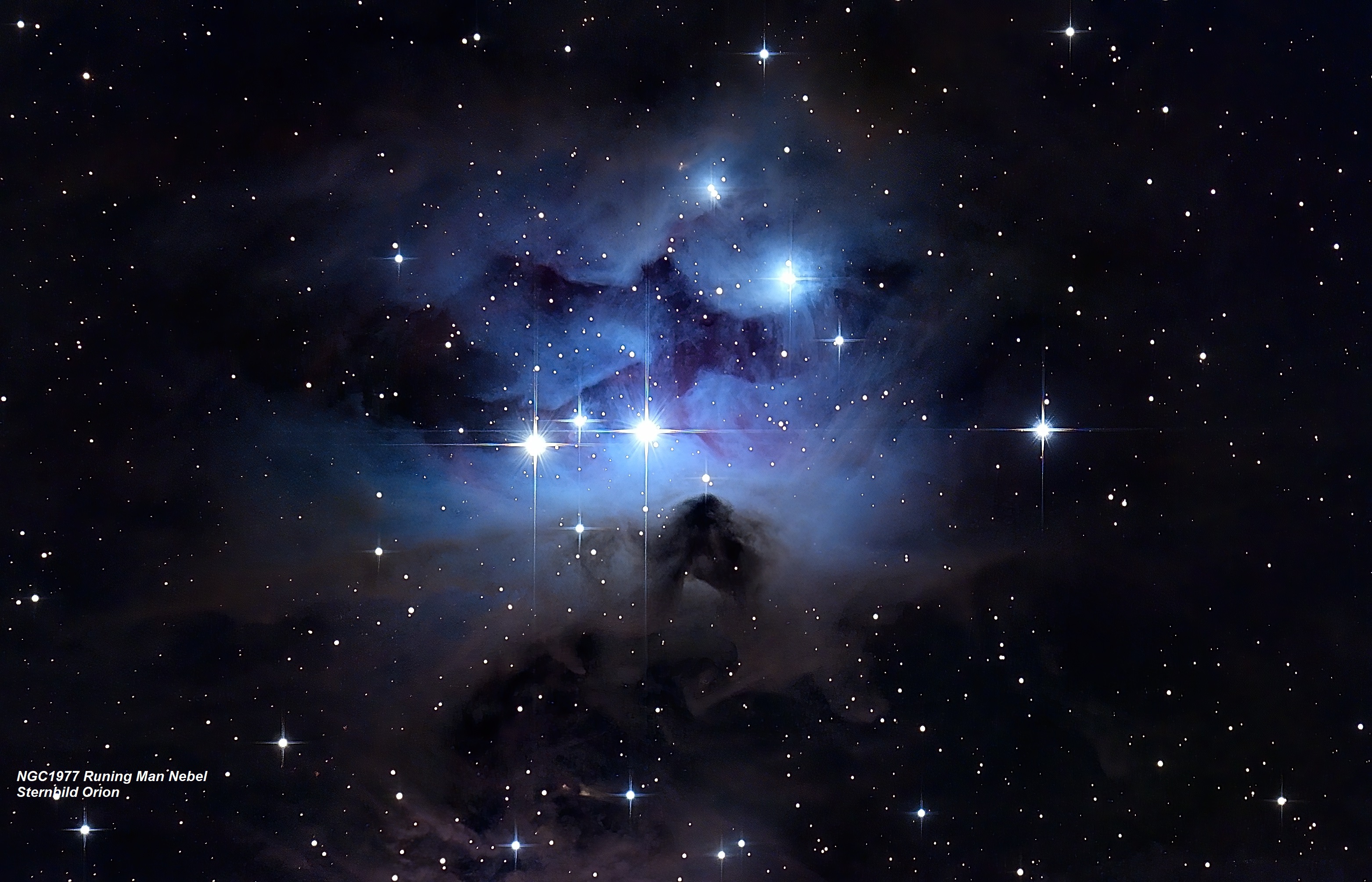 NGC1977 Runing Man Nebel