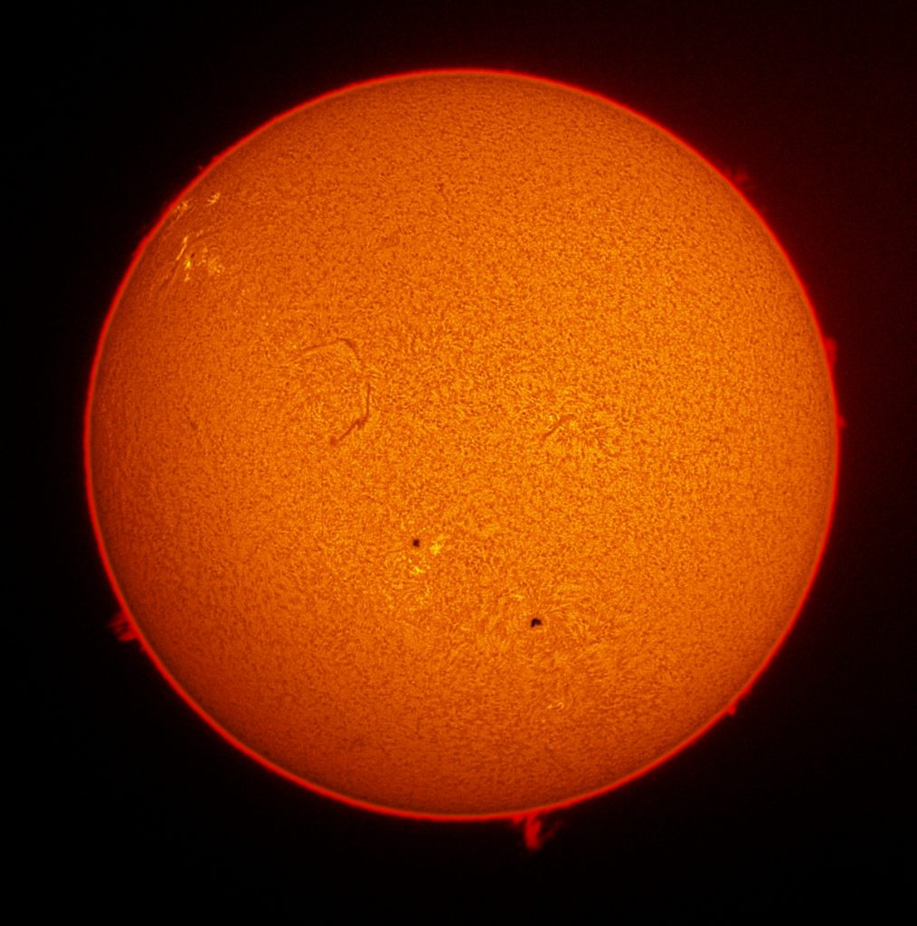 Öffentliche Sonnenbeobachtung @ Observatorium Ludwigshöhe