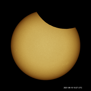 ABGESAGT: Partielle Sonnenfinsternis am 25. Oktober 2022 @ Observatorium Ludwigshöhe